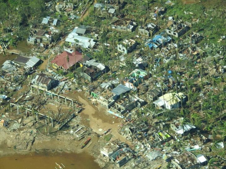 FILE PHOTO: Typhoon Rai aftermath in the Philippines