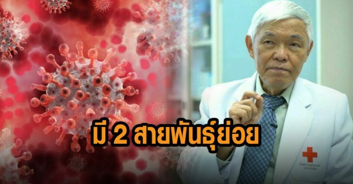 หมอยง-โอไมครอน-มี-2-สายพันธุ์ย่อย