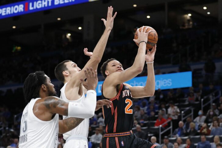 NBA: New York Knicks at Oklahoma City Thunder