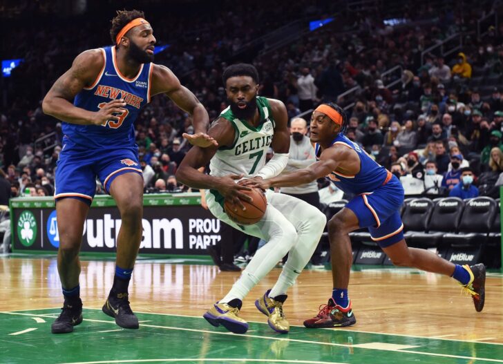 NBA: New York Knicks at Boston Celtics