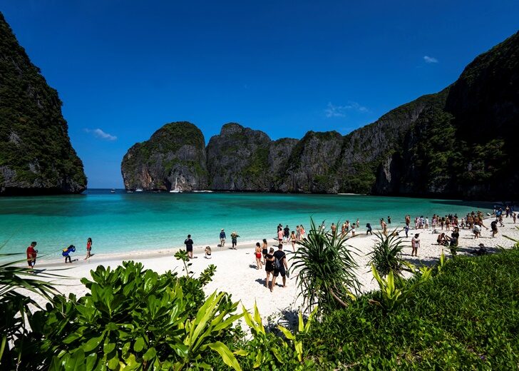 FILE PHOTO: Thailand reopens Maya Bay beach after closing it for more than three years