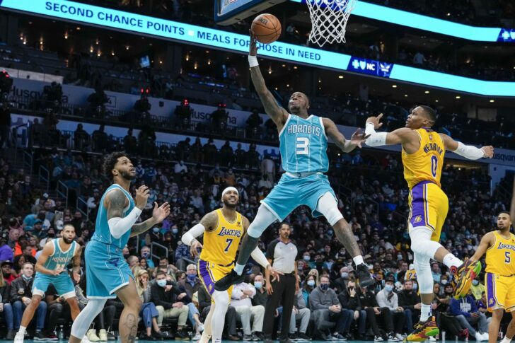 NBA: Los Angeles Lakers at Charlotte Hornets