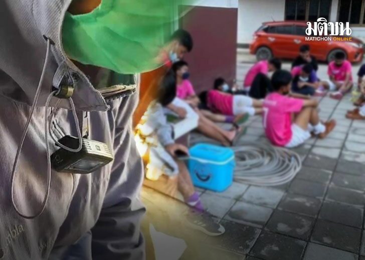ภาพนักเรียน จ.ชัยภูมิถูกขโมยสตั๊ด