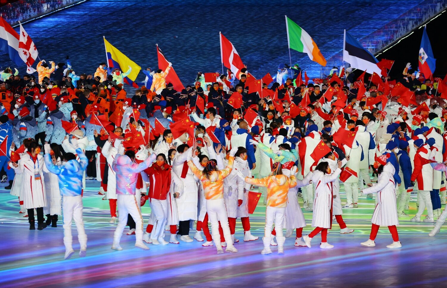 ประมวลภาพพิธีปิดการแข่งขันกีฬาโอลิมปิกเกมส์ ฤดูหนาว 2022