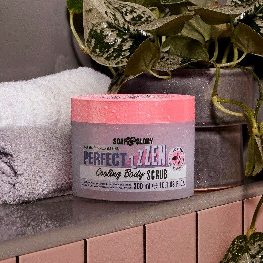 new! Soap & Glory Perfect Zen Bath Care Lavender Scent help relax With