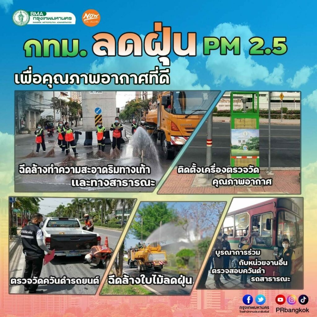 ละอองฝุ่นที่จางไป เพื่อลมหายใจของคนกรุงเทพฯ