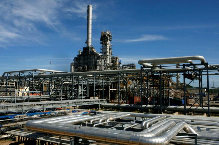 FILE PHOTO: The Binh Son refinery, also known as Dung Quat oil refinery, is seen in Vietnam's central Quang Ngai province