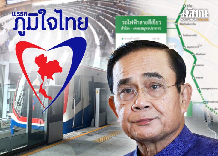 p 3-10-265ขึ้นเว็บ คอลัมน์หน้า 3 : เงื่อนงำ อำพราง โครงการ รถไฟฟ้า สีเขียว รัฐบาล ประยุทธ์