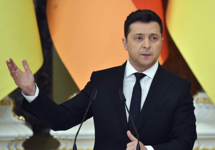 UKRAINE-GERMANY-RUSSIA-DIPLOMACY-CONFLICT