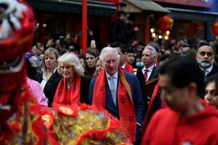 Prince Charles visits Chinatown in London