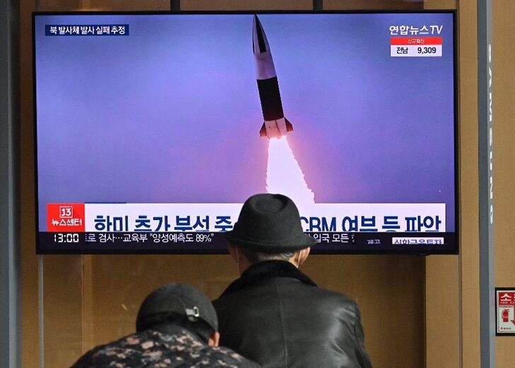 NKOREA-SKOREA-MISSILE