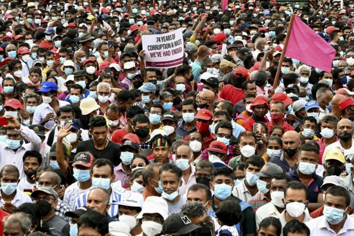 SRI LANKA-ECONOMY-POLITICS-PROTEST