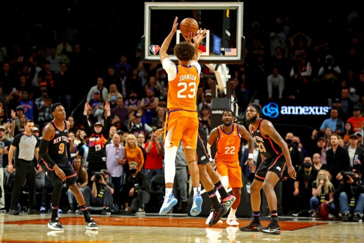 NBA: New York Knicks at Phoenix Suns