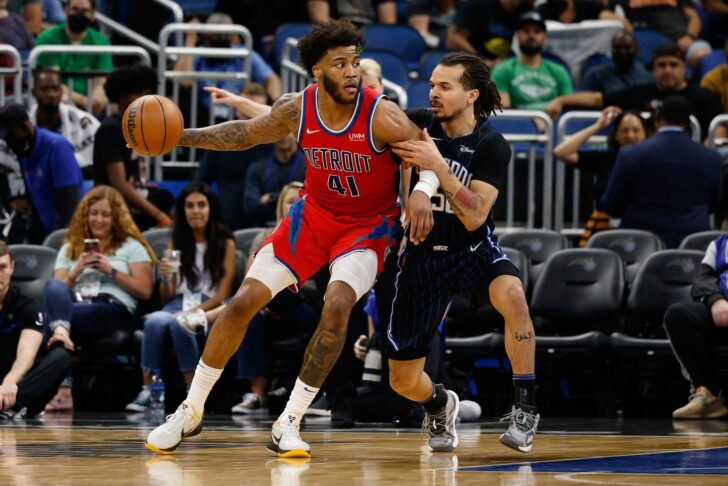 NBA: Detroit Pistons at Orlando Magic