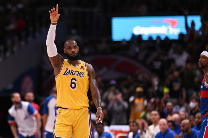 NBA: Los Angeles Lakers at Washington Wizards