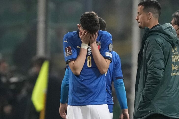 Italy North Macedonia WCup 2022 Soccer
