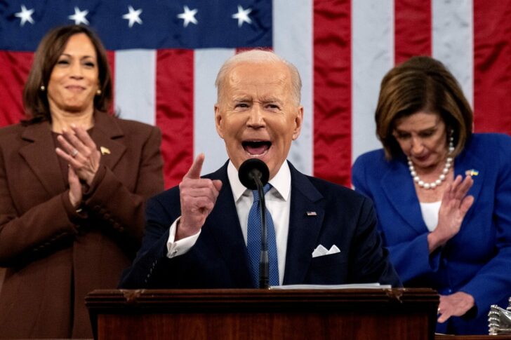 U.S. President Joe Biden's State of the Union address at the U.S. Capitol in Washington