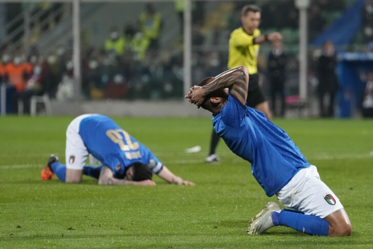 Italy North Macedonia WCup 2022 Soccer