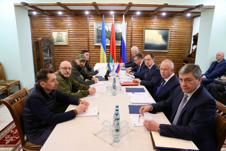 Ukraine-Russia talks in Belarus