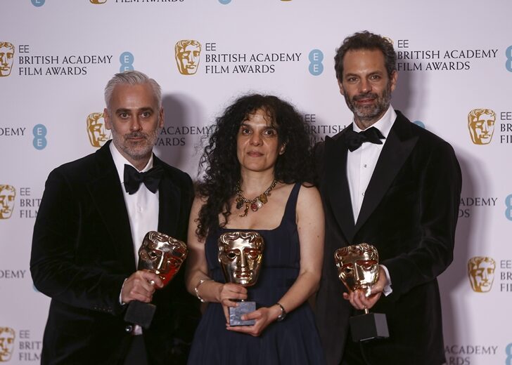 Britain Bafta Film Awards 2022 Winners Room