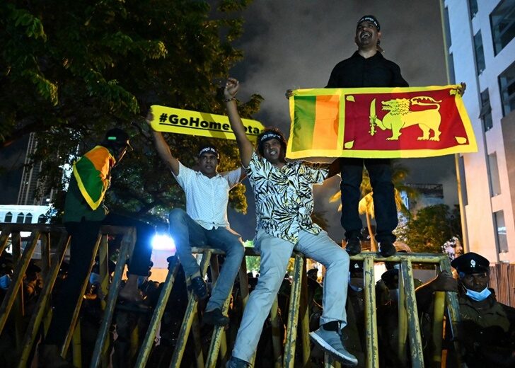 SRILANKA-SOCIAL-ECONOMY-PROTEST