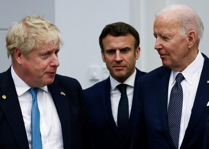 NATO summit on Russia's invasion of Ukraine, in Brussels