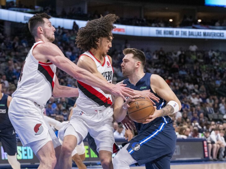 NBA: Portland Trail Blazers at Dallas Mavericks