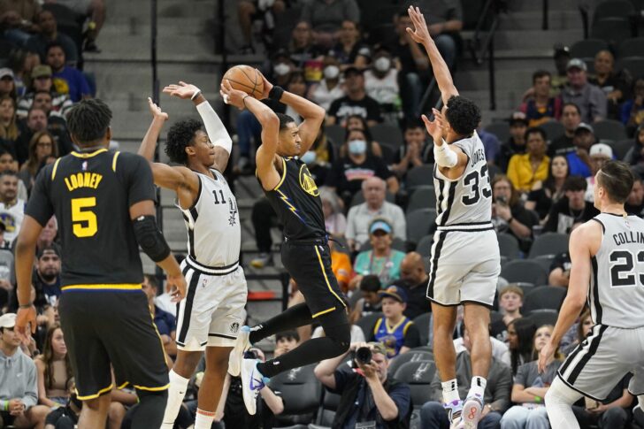 NBA: Golden State Warriors at San Antonio Spurs