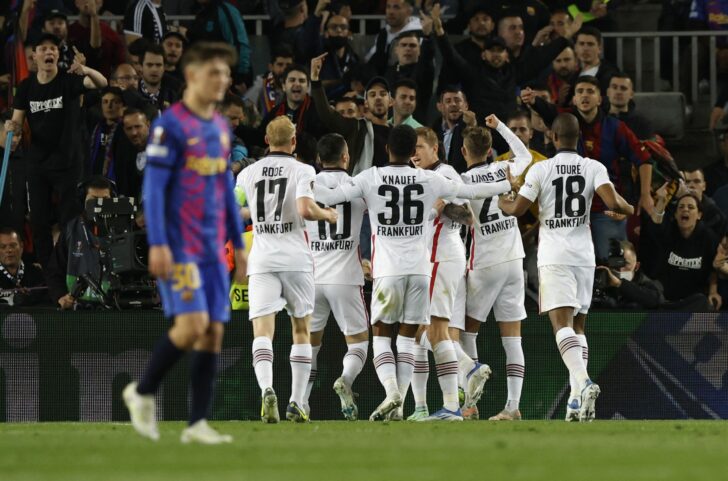 Europa League - Quarter Final - Second Leg - FC Barcelona v Eintracht Frankfurt