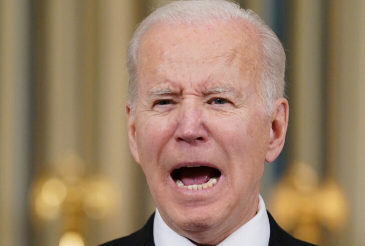 U.S. President Joe Biden announces proposed budget for fiscal year 2023 at the White House in Washington