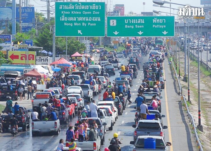 วันไหลบางแสน-แฟ้มภาพ