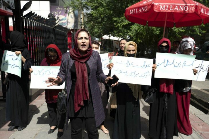 AFGHANISTAN-WOMEN-RIGHTS-PROTEST