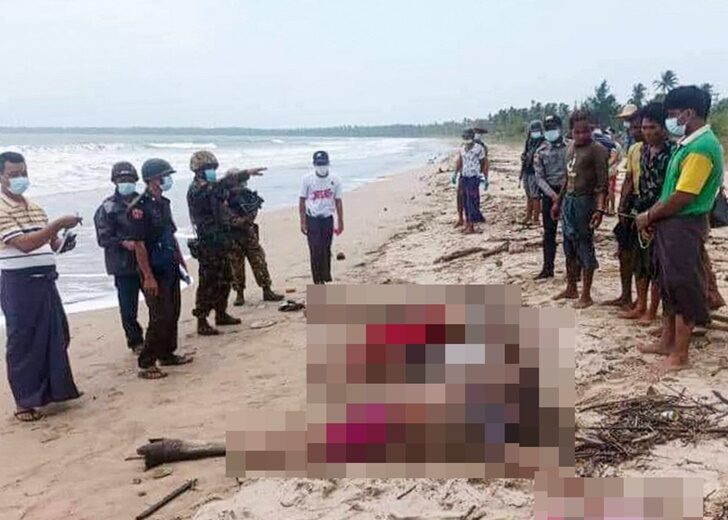 MYANMAR-ACCIDENT-ROHINGYA