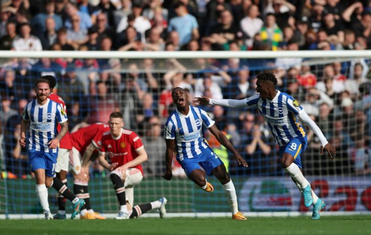 Premier League - Brighton & Hove Albion v Manchester United