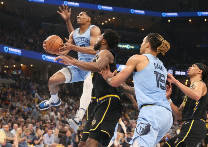 NBA: Playoffs-Golden State Warriors at Memphis Grizzlies