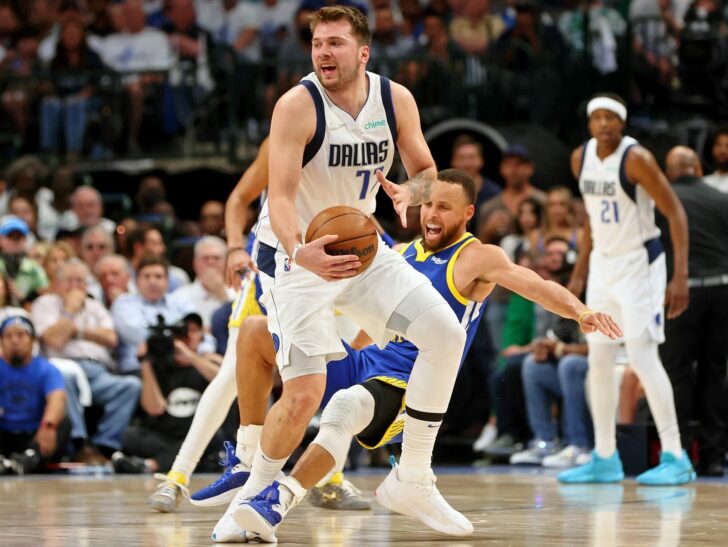 NBA: Playoffs-Golden State Warriors at Dallas Mavericks