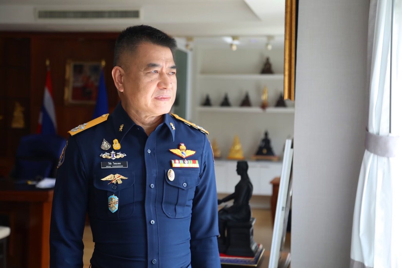 นายวิชัย ไชยมงคล เลขาธิการคณะกรรมการป้องกันและปราบปรามยาเสพติด