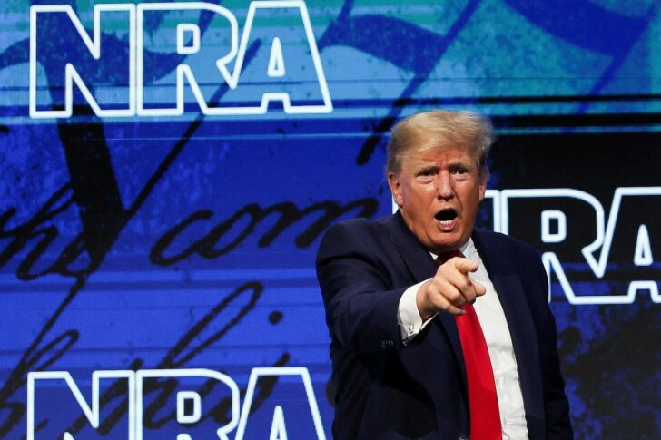 National Rifle Association (NRA) annual convention in Houston