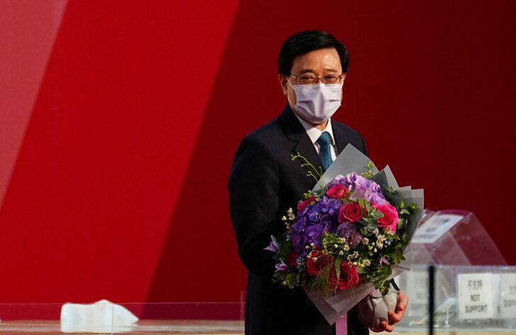 John Lee elected as Hong Kong's Chief Executive