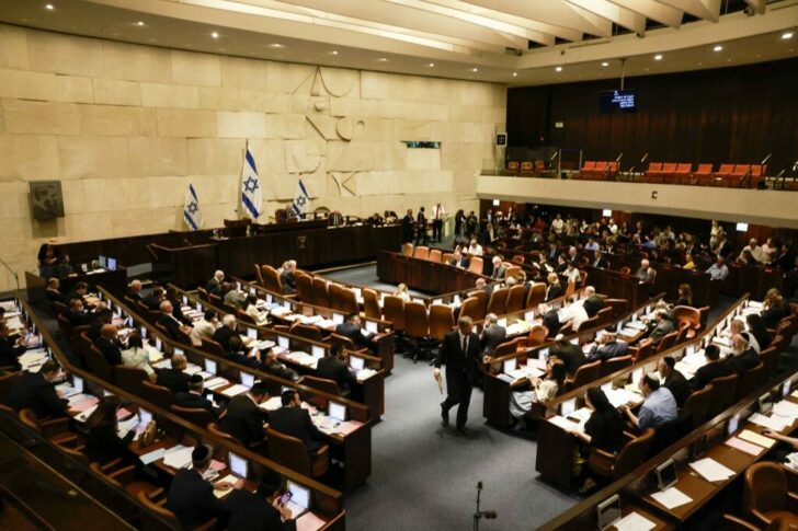 ISRAEL-POLITICS-PARLIAMENT