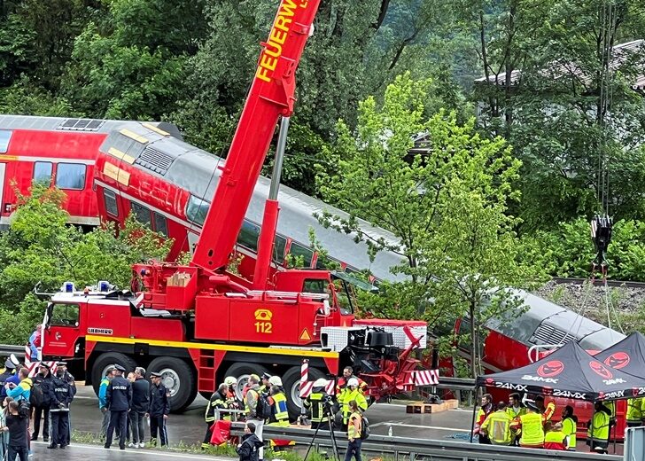 DB Regio train derails near Garmisch-Partenkirchen