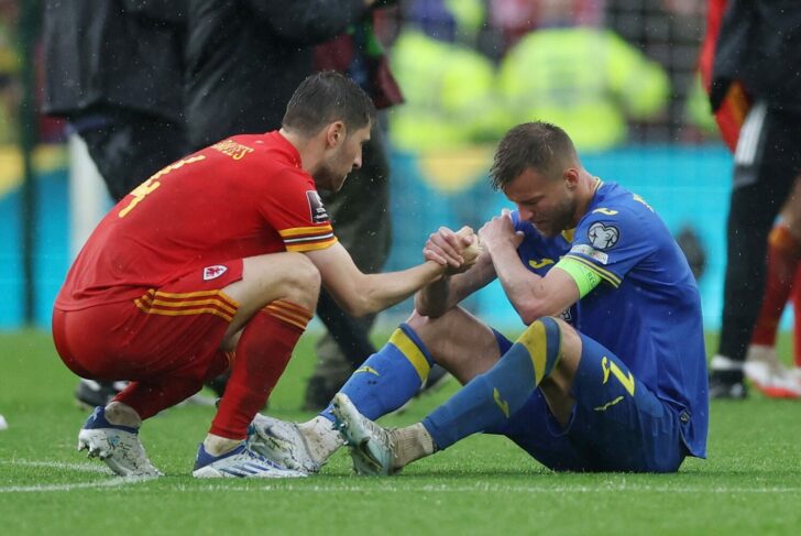 FIFA World Cup - UEFA Qualifiers - Final - Wales v Ukraine