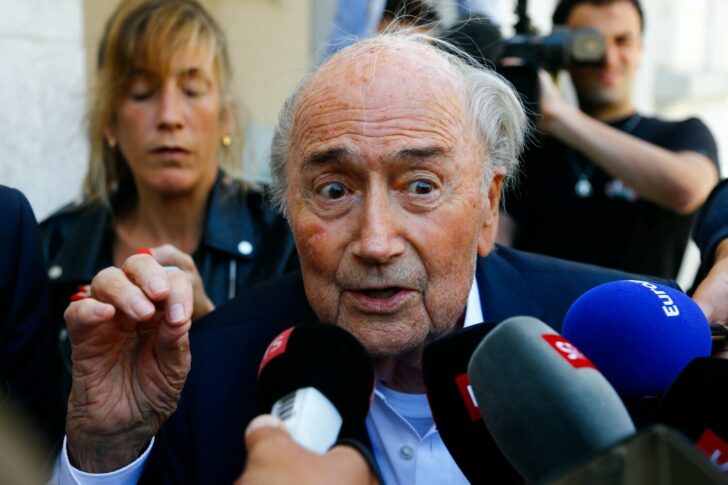 Former soccer officials Sepp Blatter and Michel Platini face corruption charges in Swiss trial