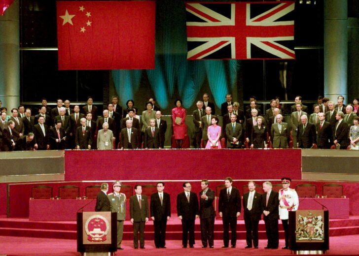 FILE PHOTO: 25th anniversary of Hong Kong's handover to China