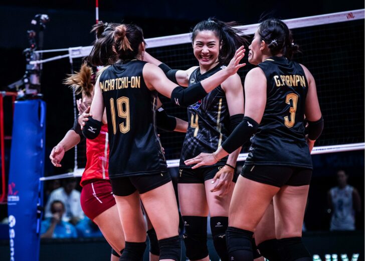 วอลเลย์บอลหญิง 4 มิย