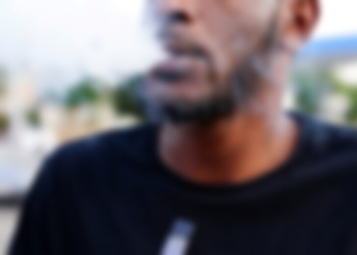 FILE PHOTO: A man uses a Juul vaporizer in Atlanta