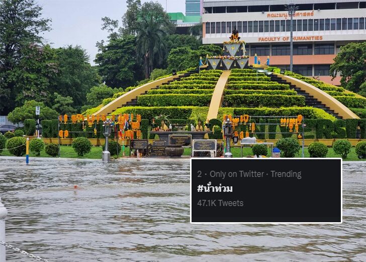 ขนาดเว็บน้ำท่วม
