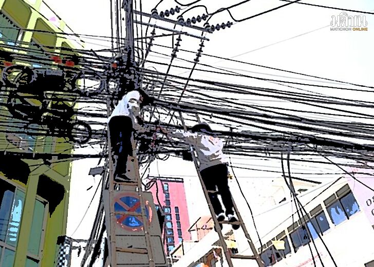 จอดป้ายประชาชื่น : ล้อมคอก‘สายสื่อสาร’ ยกเหตุไฟไหม้ “สำเพ็ง”