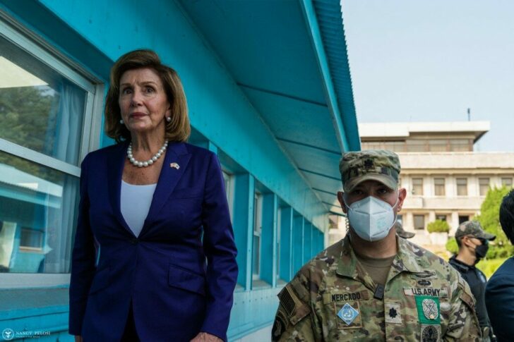 US House Speaker Nancy Pelosi visits