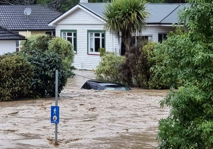 NZEALAND-WEATHER-FLOODS
